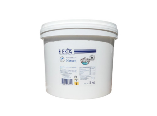 Bastidarra - Ekia - FROMAGE BLANC NAT LISSE EKIA SEAU 5KG