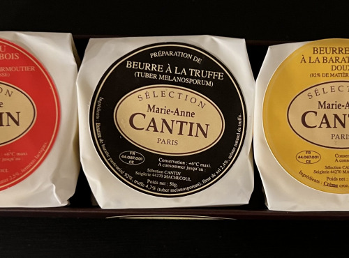 La Fromagerie Marie-Anne Cantin - Coffret 3 Beurres (Doux, Truffes, Demi-sel)