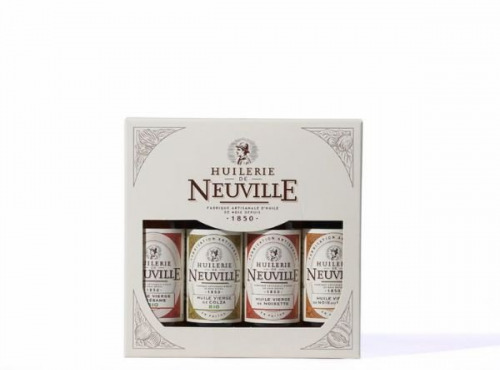 Huilerie de Neuville - Coffret Miniatures Huiles vierges