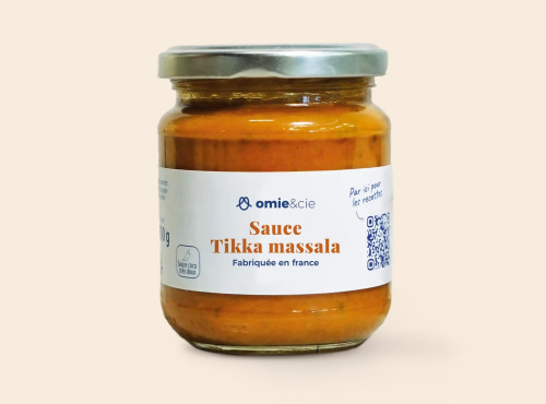 Omie - DESTOCKAGE - Sauce tikka massala-doux - 200 g