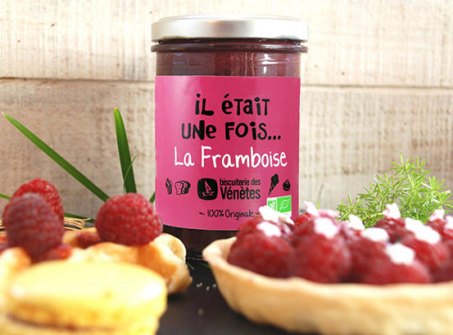 Biscuiterie des Vénètes - Pâte à tartiner framboise