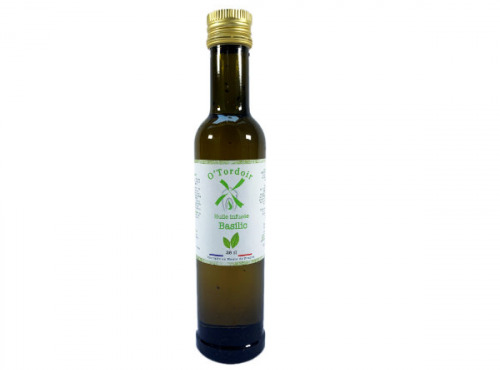 Huilerie d'Artois - Tordoir Basilic (huile aromatisée au basilic)