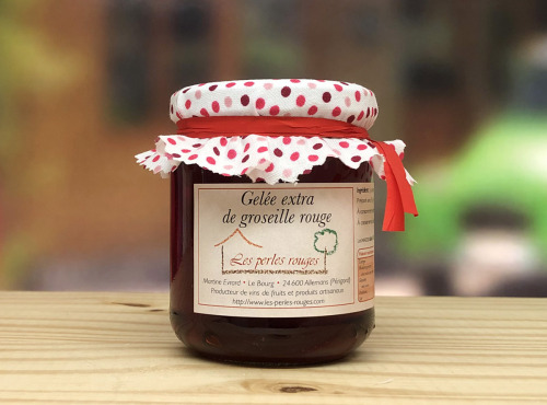Les Perles Rouges - Gelée Extra De Groseille Rouge