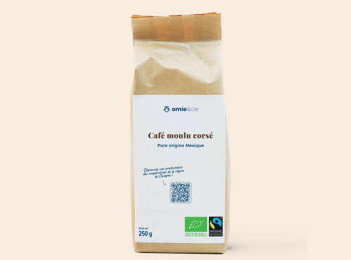Omie - DESTOCKAGE - Café moulu corsé du Mexique - 250 g