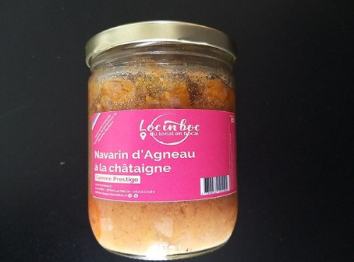 Loc in Boc : du local en bocal - Navarin d’agneau à la châtaigne 450g