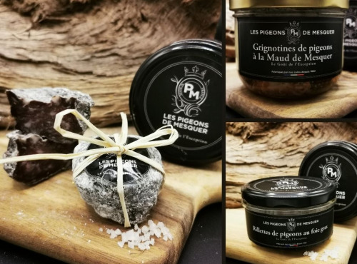 Les Pigeons de Mesquer - Lot Rillettes, Saucisson et Grignotine
