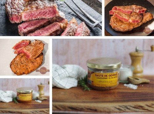 La Ferme Des Gourmets - Panier Repas Semaine pour 2 personnes 100% Génisse Limousine