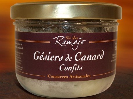 Maison Ramajo - Gésiers de canard confits 250g