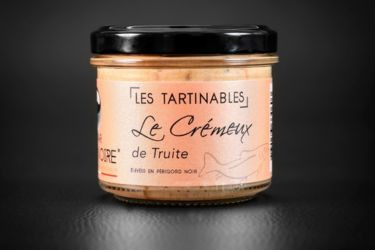 Caviar Perle Noire - Crémeux de Truite Arc-en-Ciel 100g