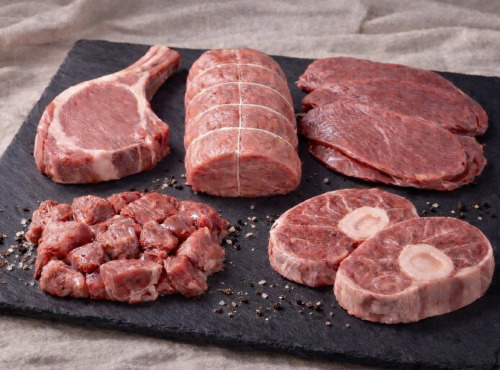 La Ferme du Treboues - [Précommande] Colis de veau fermier des Hautes-Pyrénées - 5kg - Sous vide, prêt à congeler