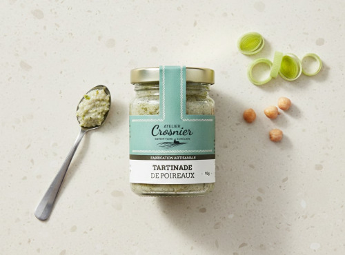 Bière L’Eurélienne – Brasserie de Chandres - TARTINADE DE POIREAUX 90g