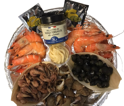 Les Huîtres du Père Gus - Assiette de La Mer
