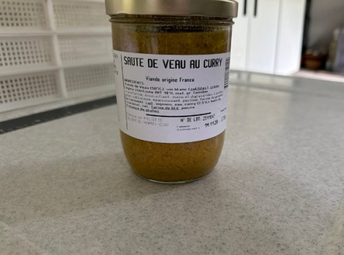 La ferme de Javy - saute de veau au curry