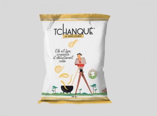Les Tchanqués - Chips Artisanales Sel de Salies de Béarn 125gr x 10