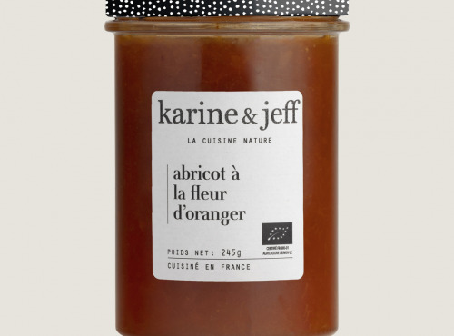 Karine & Jeff - Abricots à la fleur d'oranger 6x245g