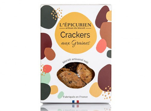 L'Epicurien - Crackers aux Graines - 120g