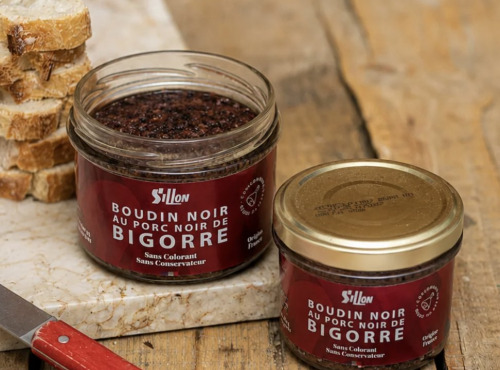 Sillon Conserverie - Boudin Noir Porc Noir de Bigorre
