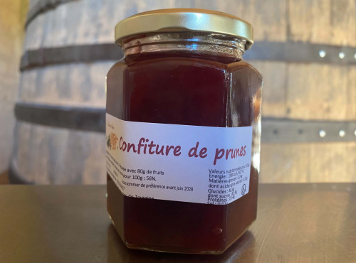 Des Poules et des Vignes à Bourgueil - Confiture de prune