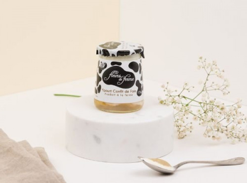 Fleurs de ferme - Yaourt Fermier confit de foin 4x125gr