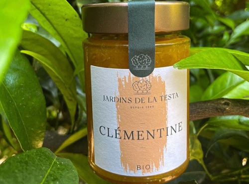 Jardins de la Testa - Confiture clémentine corse IGP - 210g