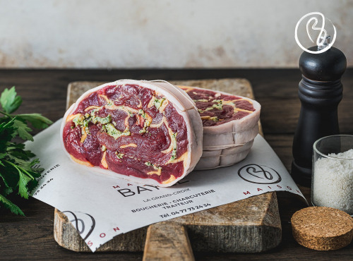 Maison BAYLE - Champions du Monde de boucherie 2016 - Effeuillé de Canard au Beurre d'Escargot - 400g (2 tranches)