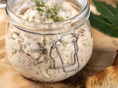 L'OLIVERAIE DU COUDON - Rillettes d’Huître – 130 ml (95 g) brut 212gr