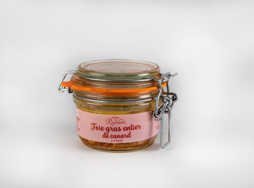 La Ferme des Roumevies - Foie gras entier 125 g bocal