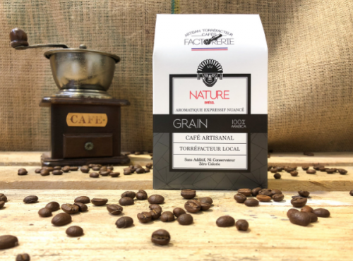 Cafés Factorerie - Café Brésil Nature GRAIN - 250g