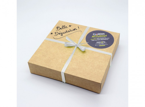 Pierre & Tim Cookies - Boîte de 12 Cookies Fruités
