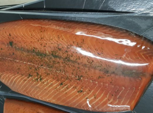 HLB TRAITEUR- (Ô'Gravlaks PREMIUM) - Saumon Gravlax (sans antibiotique) - Filet de 1100g [SURGELÉ]