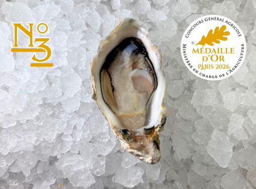 Le Termer - Huîtres de Normandie IGP N°3-60 Pièces "Saveurs de Normandie"