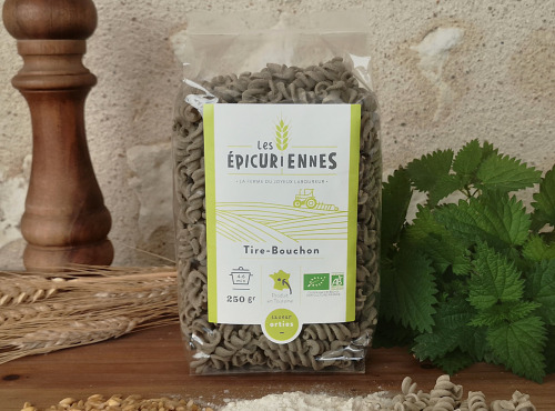 La Ferme du Joyeux Laboureur - Pâtes Tire-Bouchon ortie 250g