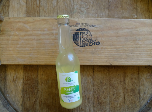 TK Bio - The Kefir et Kombucha Compagnie - Kéfir Pomme BIO– 12x33cl