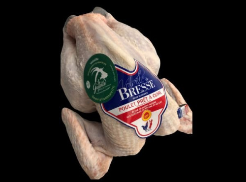La Guyotte Ferme Bressane - Le Poulet de Bresse AOP Prêt à cuire 2,2 kg