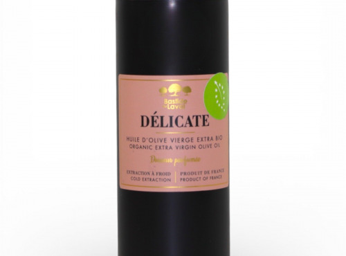 Moulin à huile Bastide du Laval - Huile d'olive Vierge Extra BIO Fruité Mûr Délicate - 25cl Bidon