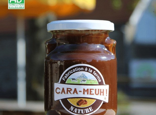 La Ferme des Cara-Meuh - Crème de caramel nature BIO – pot 300g