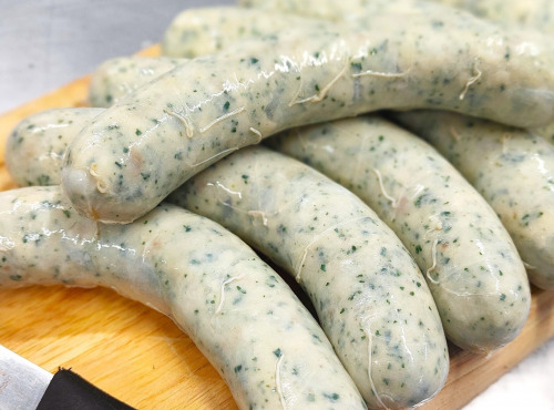Traiteur Gourmet d'Alsace - Saucisse blanche de cabillaud - 4 à 6 pièces