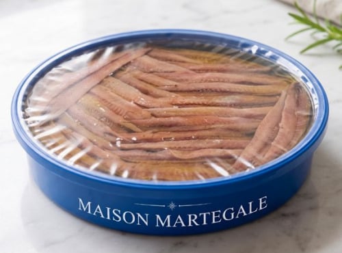 Maison Martégale - Filet d'anchois de cantabrie 418g - 50 pces calibre 0