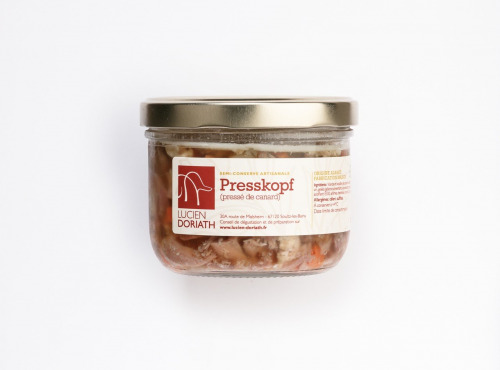 Lucien Doriath - Semi-conserve de pressé de canard (presskopf) - 300g