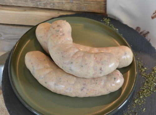 Terre de Gallie - "SPECIAL FETES" SAUCISSES DE FAISAN GIROLLES *4