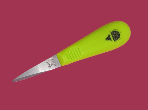 Saint Kerber - Cancale - couteau à huitres avec le logo Saint Kerber