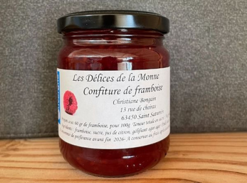 L'Auvergnat - Confiture de framboise 250g