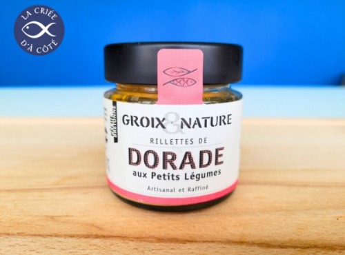 La Criée d'à Côté - Rillettes de Dorade aux Petits Légumes - Groix & Nature - 100g