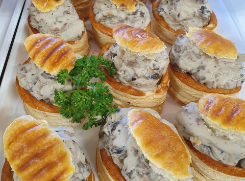 Ferme de la Paumerais - BOUCHEE A LA REINE AVEC VOL AU VENT- 150 Gr (4 bouchées)