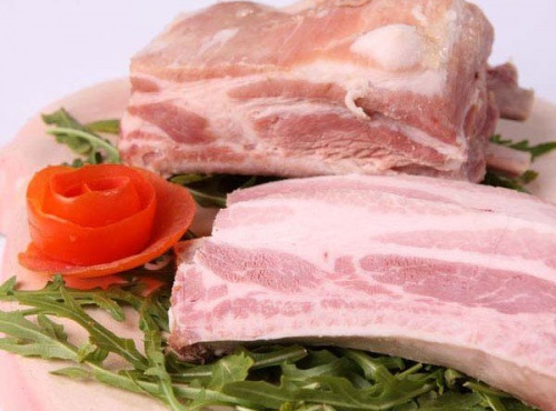 La Ferme du Louvier - Petit salé cuit 800g