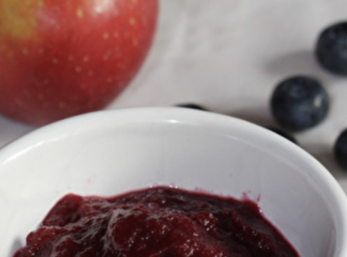 L'OLIVERAIE DU COUDON - Compote de Pomme Cassis – 320 g