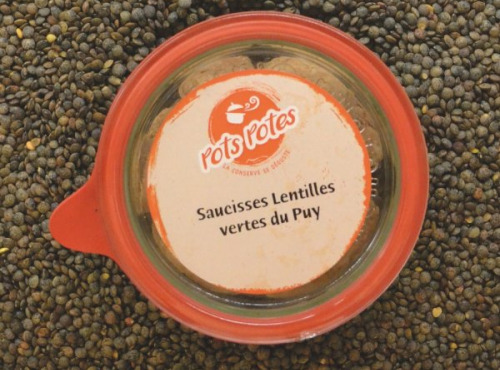 Pots Potes - Saucisses lentilles vertes du Puy