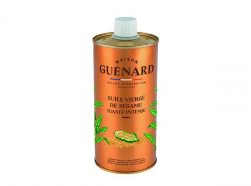Huilerie Maison Guénard - Huile de sésame 100% vierge toasté intense 50cL