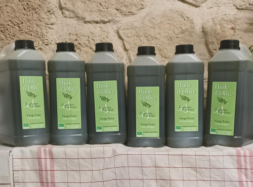 Domaine Les Conques Soulière - 6* 3 litres Huile d'Olive Vierge Extra / FR-BIO-16