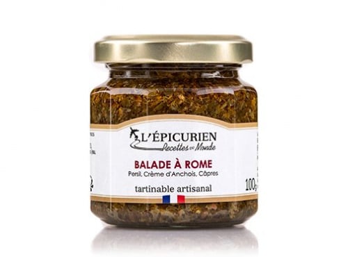 L'Epicurien - Balade à Rome - Persil Crème anchois Câpres - 100g